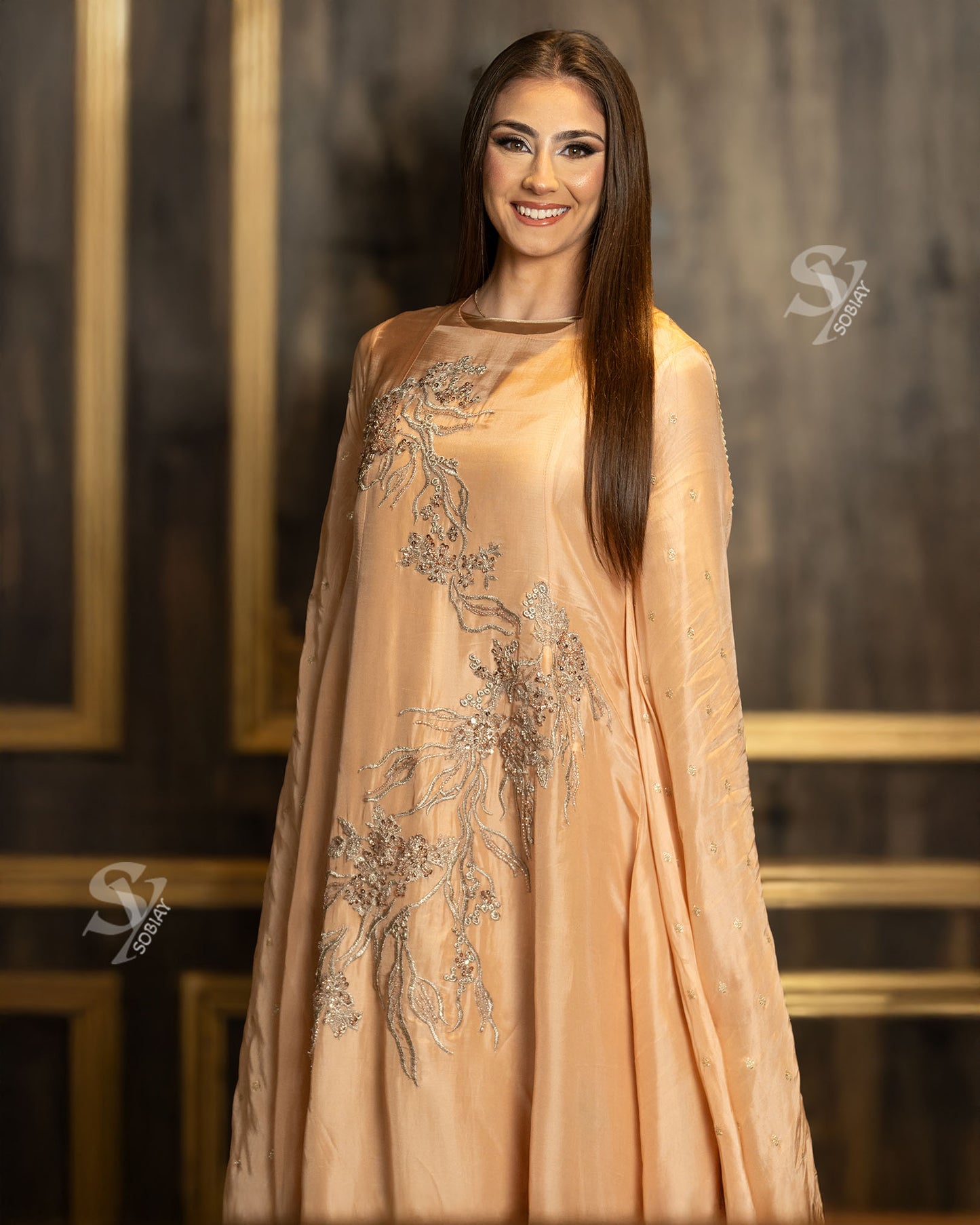 Full Embellishment Luxury Khaliji Abaya SY2