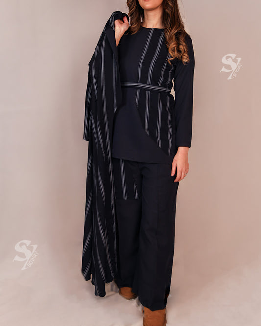 Versatile 4-Piece Abaya Set: Stylish, Comfortable & Perfect for Daily Wear SY7