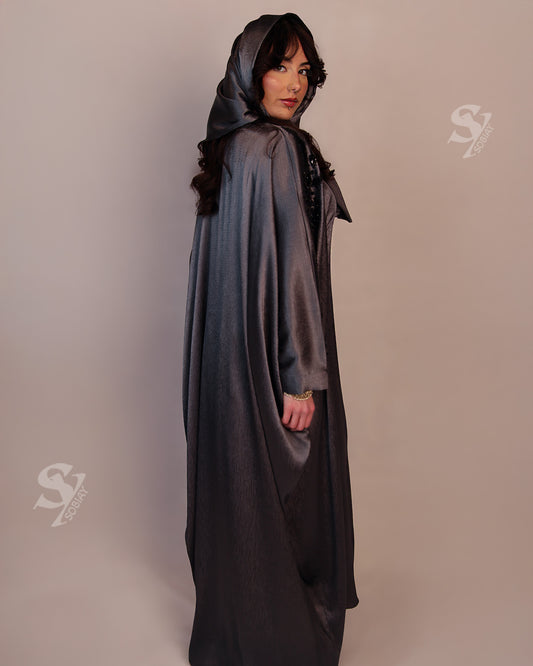 Royal Bloom Hand-Embellished Khilji Kaftan SY10