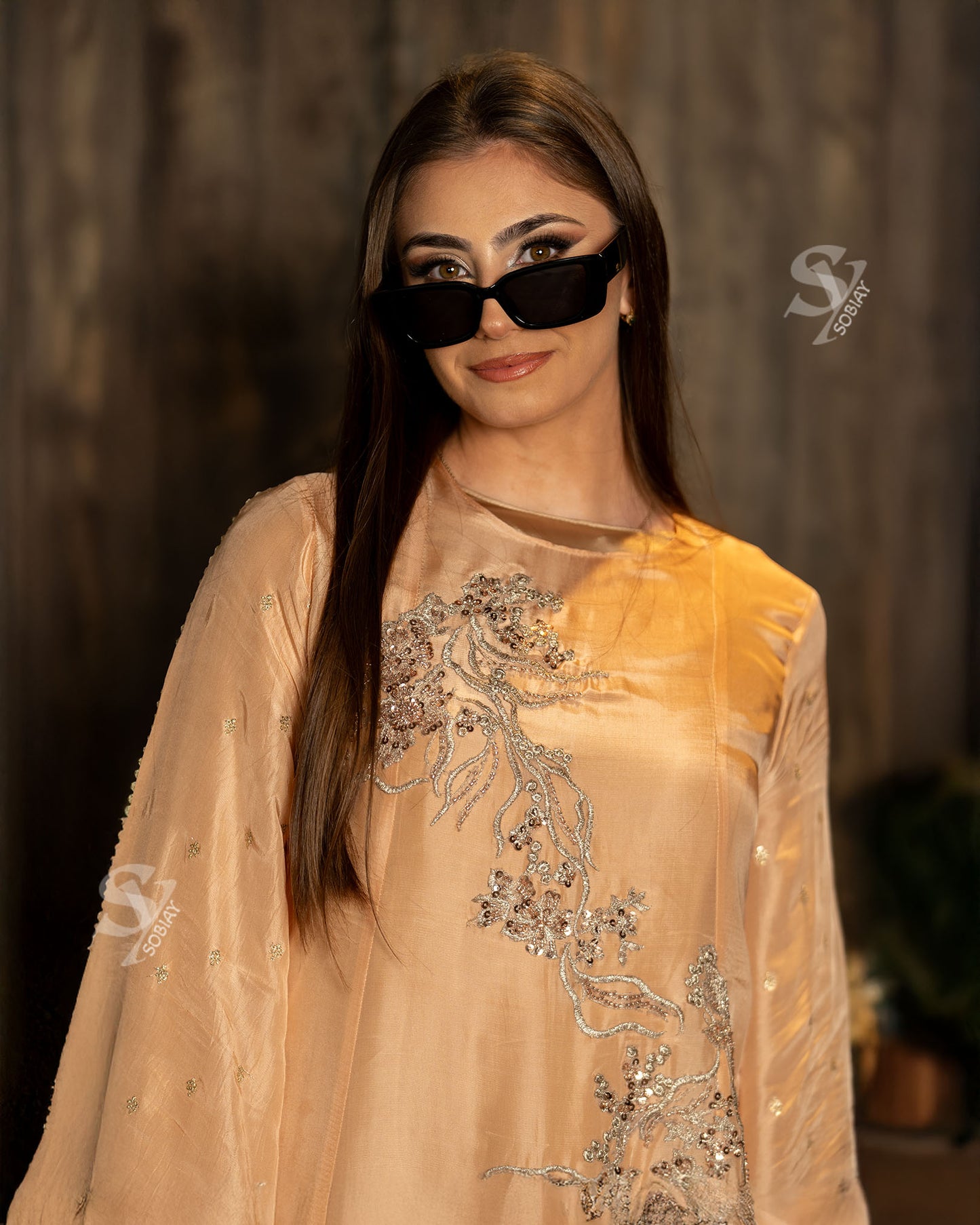 Full Embellishment Luxury Khaliji Abaya SY2