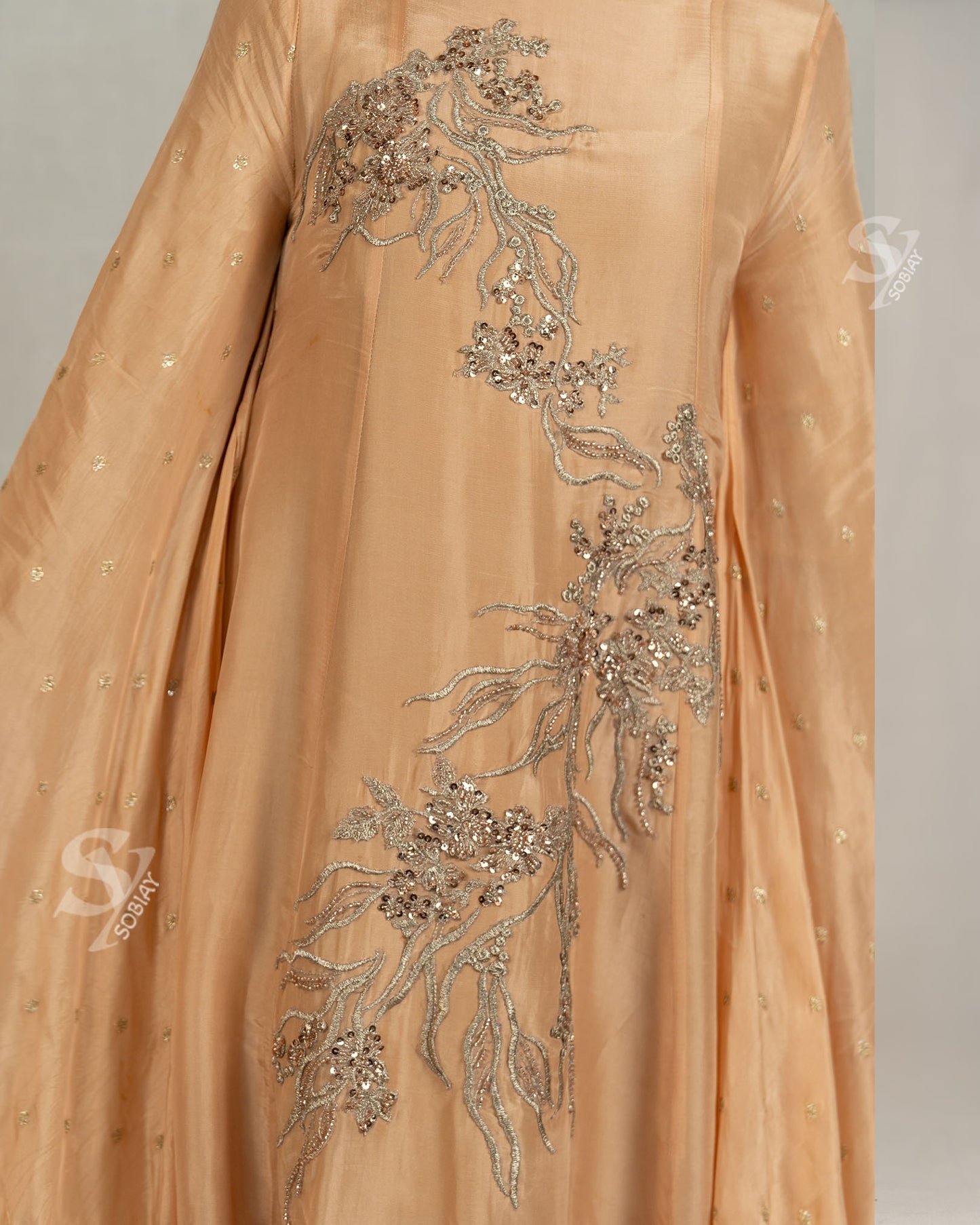 Full Embellishment Luxury Khaliji Abaya SY2