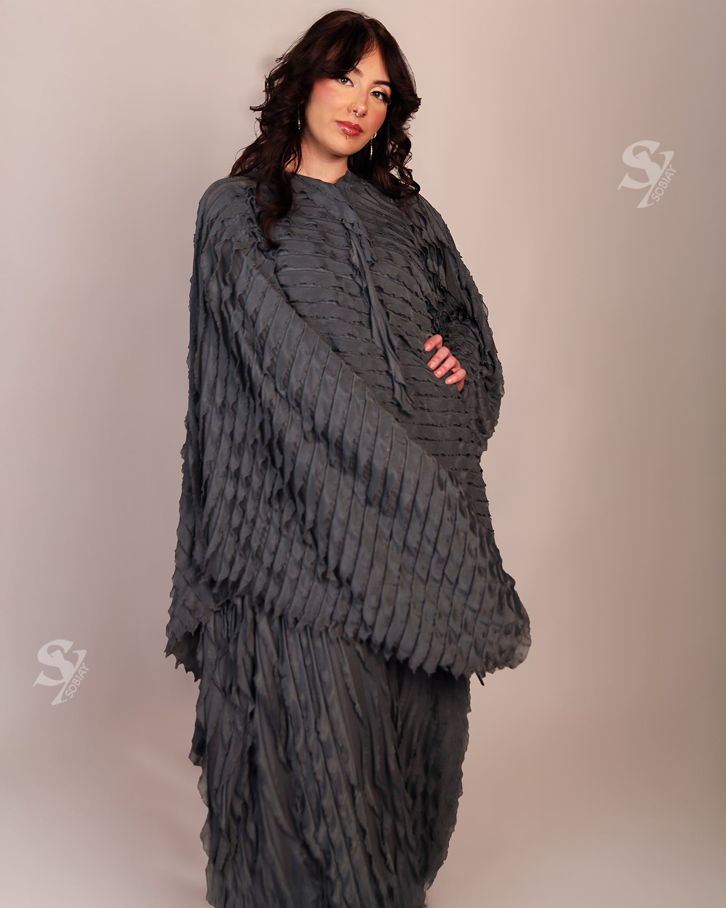 ModestFlow 2-in-1 Cape Abaya SY9