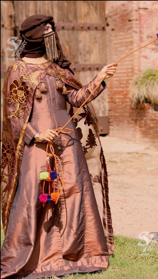 The Sultana Cape Dress SY21